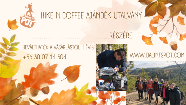 Hike'n Coffee Ajándékkártya